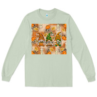 Matcha Fall with Gnomes Long Sleeve Tee - texasbilliewilder