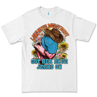 White lord have mercy baby got her blue jeans on Premium Tee - NancyCooperArtShop