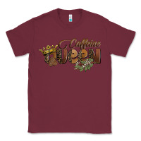 Burgundy caffeine queen Classic Tee - BarkalooDesign