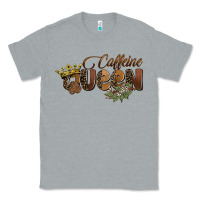 Heather Grey caffeine queen Classic Tee - BarkalooDesign