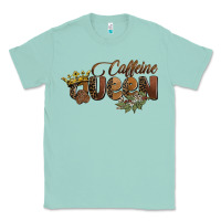 Seafoam caffeine queen Classic Tee - BarkalooDesign