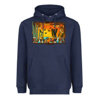 Navy western latina Heavyweight Hoodie - BundleAndBundleShop