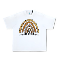 White Be Kind Rainbow Urban Heavy Tee - Bettercallsaul