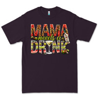 Plum mama needs a drink Premium Tee - NancyCooperArtShop