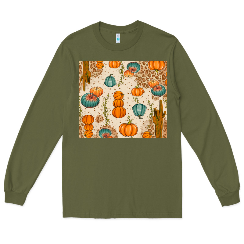 Fall Pumpkins Long Sleeve Tee by texasbilliewilder | Teevron