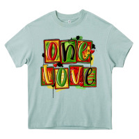 Arona one love juneteenth Heavy Core Tee - MaliasSmallBusiness