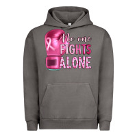 Pigment Tornado Breast cancer no one fights alone boxing Urban Hoodie - Artiststas
