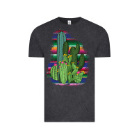 Vintage Black Western Serape Cactus Vintage Tee - Bettercallsaul