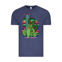 Western Serape Cactus Vintage Tee | Teevron