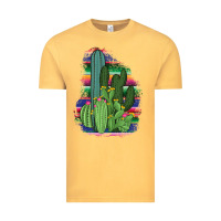 Vintage Mustard Western Serape Cactus Vintage Tee - Bettercallsaul