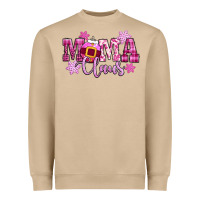 Mama Claus Pink Christmas Heavyweight Sweatshirt | Teevron