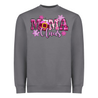 Storm mama claus pink christmas Heavyweight Sweatshirt - CowGirlArtShop