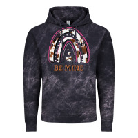 Cloud Black Valentines Day Rainbow, Valentines Day Rainbow Cowhide, Vintage Hoodie - Bettercallsaul