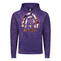 Cloud Purple Valentines Day Rainbow, Valentines Day Rainbow Cowhide, Vintage Hoodie - Bettercallsaul