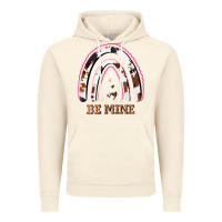 Vintage Artic Valentines Day Rainbow, Valentines Day Rainbow Cowhide, Vintage Hoodie - Bettercallsaul