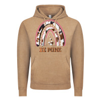 Vintage Coffee Valentines Day Rainbow, Valentines Day Rainbow Cowhide, Vintage Hoodie - Bettercallsaul