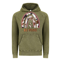 Vintage Olive Valentines Day Rainbow, Valentines Day Rainbow Cowhide, Vintage Hoodie - Bettercallsaul