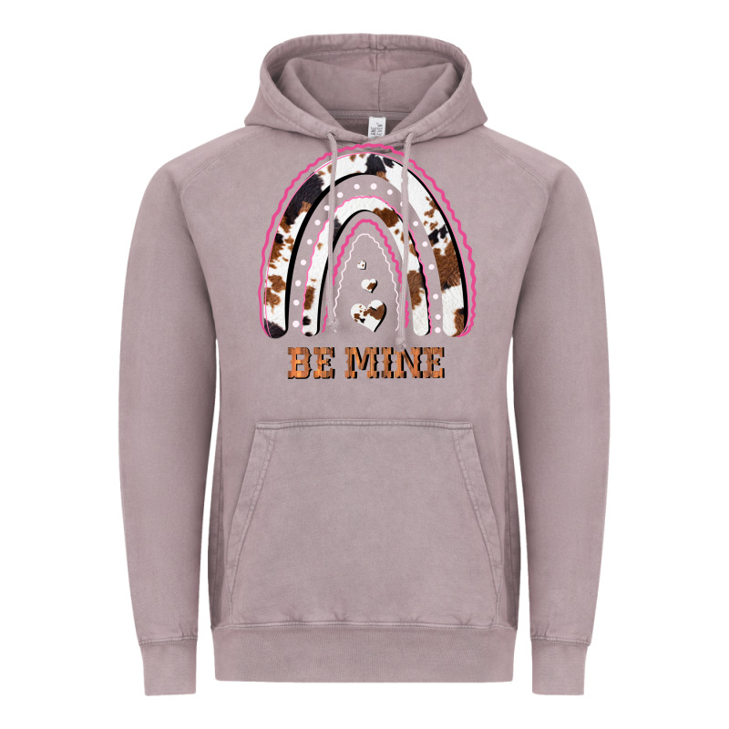 Valentines Day Rainbow, Valentines Day Rainbow Cowhide, Vintage Hoodie by Bettercallsaul | Teevron