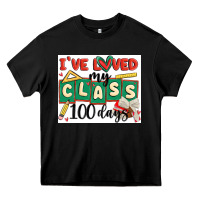 Black i've loved my class 100 days Heavy Core Tee - MaliasSmallBusiness