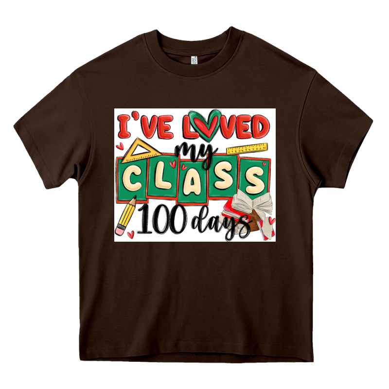I've Loved My Class 100 Days Heavy Core Tee by MaliasSmallBusiness | Teevron
