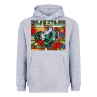 Heather Grey flamenco dancer tumbler Heavyweight Hoodie - BundleAndBundleShop