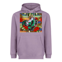Lavender flamenco dancer tumbler Heavyweight Hoodie - BundleAndBundleShop