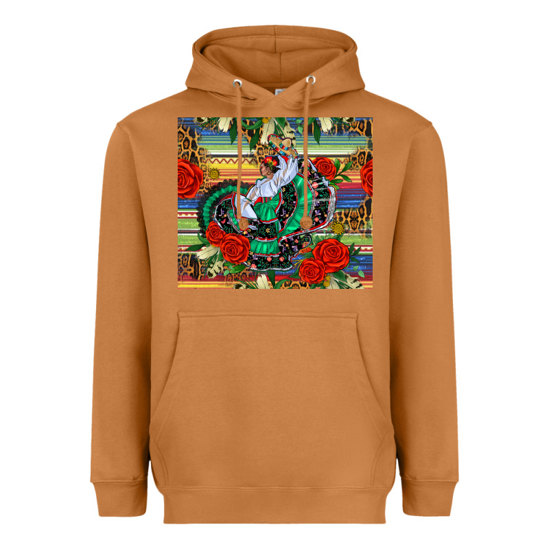 Flamenco Dancer Tumbler Heavyweight Hoodie by BundleAndBundleShop | Teevron
