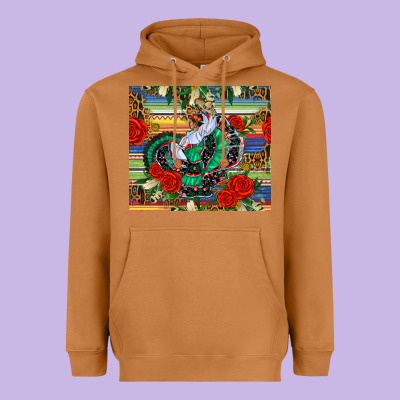 Flamenco Dancer Tumbler Heavyweight Hoodie Designed By Bundleandbundleshop