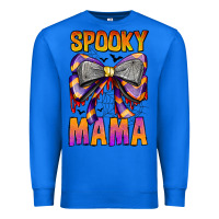 True Royal Spooky Mama Premium Sweatshirt - CowhideDigitalArt