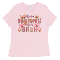 Bubblegum Pink mama mommy mom bruh Ladies Tee - MaliasSmallBusiness