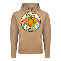 Vintage Coffee Radiate Positivity Vintage Hoodie - Bettercallsaul