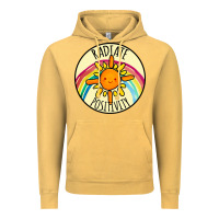 Vintage Mustard Radiate Positivity Vintage Hoodie - Bettercallsaul
