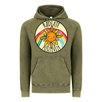 Vintage Olive Radiate Positivity Vintage Hoodie - Bettercallsaul
