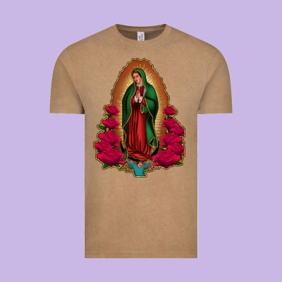 Our Lady Of Guadalupe Vintage Tee Designed By Bettercallsaul