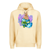Pina Colada easter bunny egg flowers Premium Hoodie - RanaPortraitStore