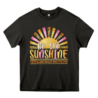 Asphalt be the sunshine Heavy Core Tee - MaliasSmallBusiness