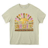 Mossy be the sunshine Heavy Core Tee - MaliasSmallBusiness