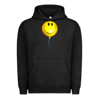 Pigment Black Balloon smile Urban Hoodie - Artiststas