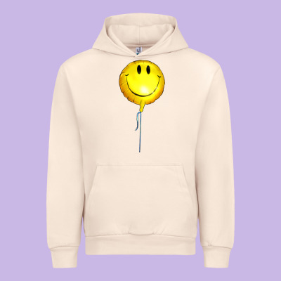 Balloon Smile Urban Hoodie Designed By Artiststas