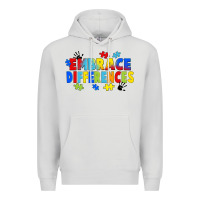 Embrace Differences Premium Hoodie | Teevron