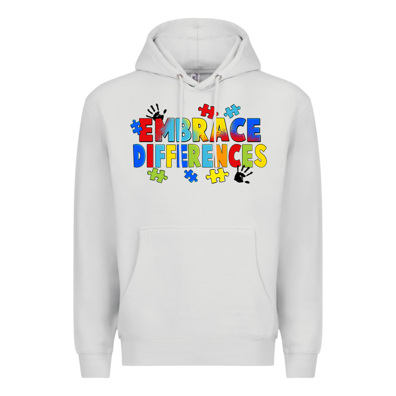 Embrace Differences Premium Hoodie by FaDigitalArtStudio | Teevron