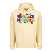 Pina Colada Embrace differences Premium Hoodie - FaDigitalArtStudio