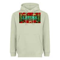 Matcha latina license plate Heavyweight Hoodie - BundleAndBundleShop