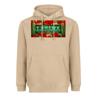 Mushroom latina license plate Heavyweight Hoodie - BundleAndBundleShop