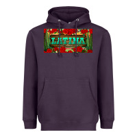 Plum latina license plate Heavyweight Hoodie - BundleAndBundleShop