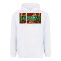 White latina license plate Heavyweight Hoodie - BundleAndBundleShop