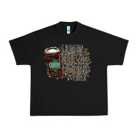 Black I Run on Coffee and Christmas Cheer Urban Heavy Tee - Bettercallsaul