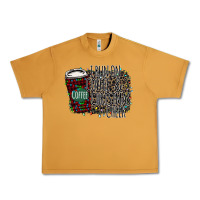 Peanut Butter I Run on Coffee and Christmas Cheer Urban Heavy Tee - Bettercallsaul