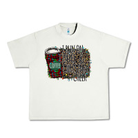 Pistachio I Run on Coffee and Christmas Cheer Urban Heavy Tee - Bettercallsaul