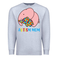 Heather Grey autism awareness autism mom Premium Sweatshirt - CowhideDigitalArt